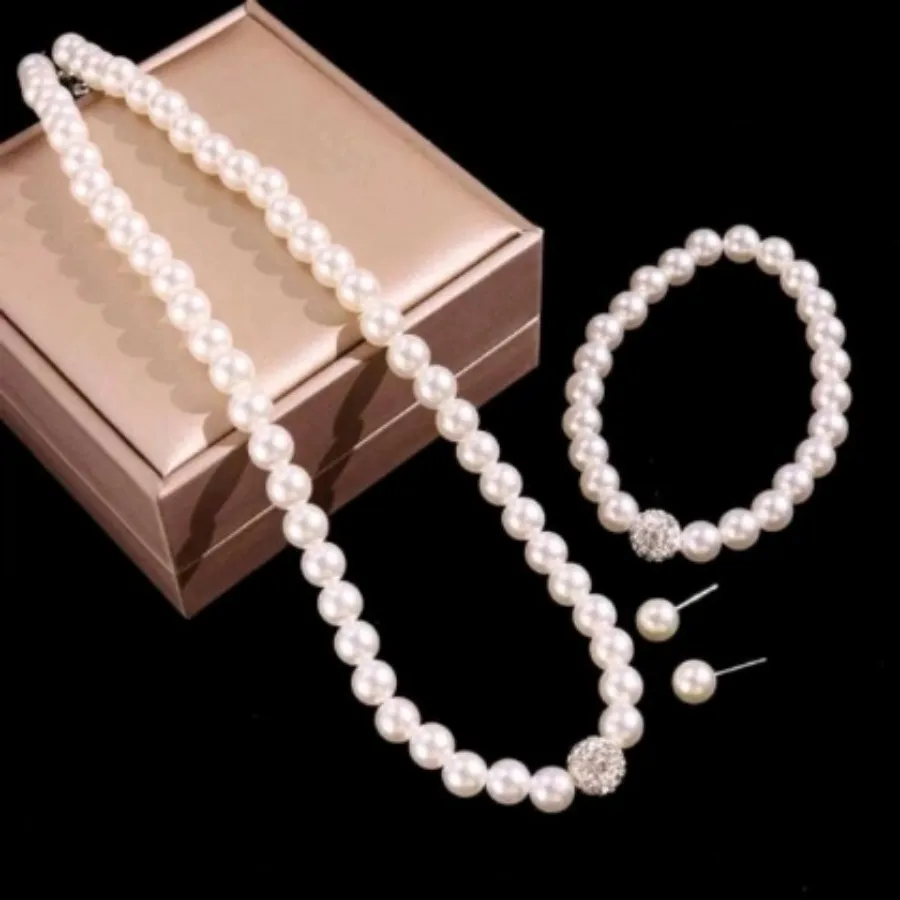 نیم ست مروارید Shein