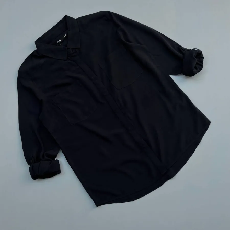 شومیز مشکی نخی