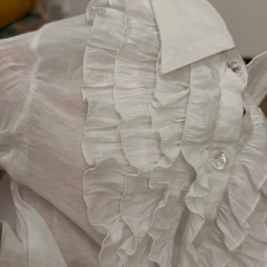 شومیز سفید تابستونی