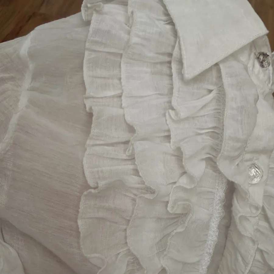 شومیز سفید تابستونی