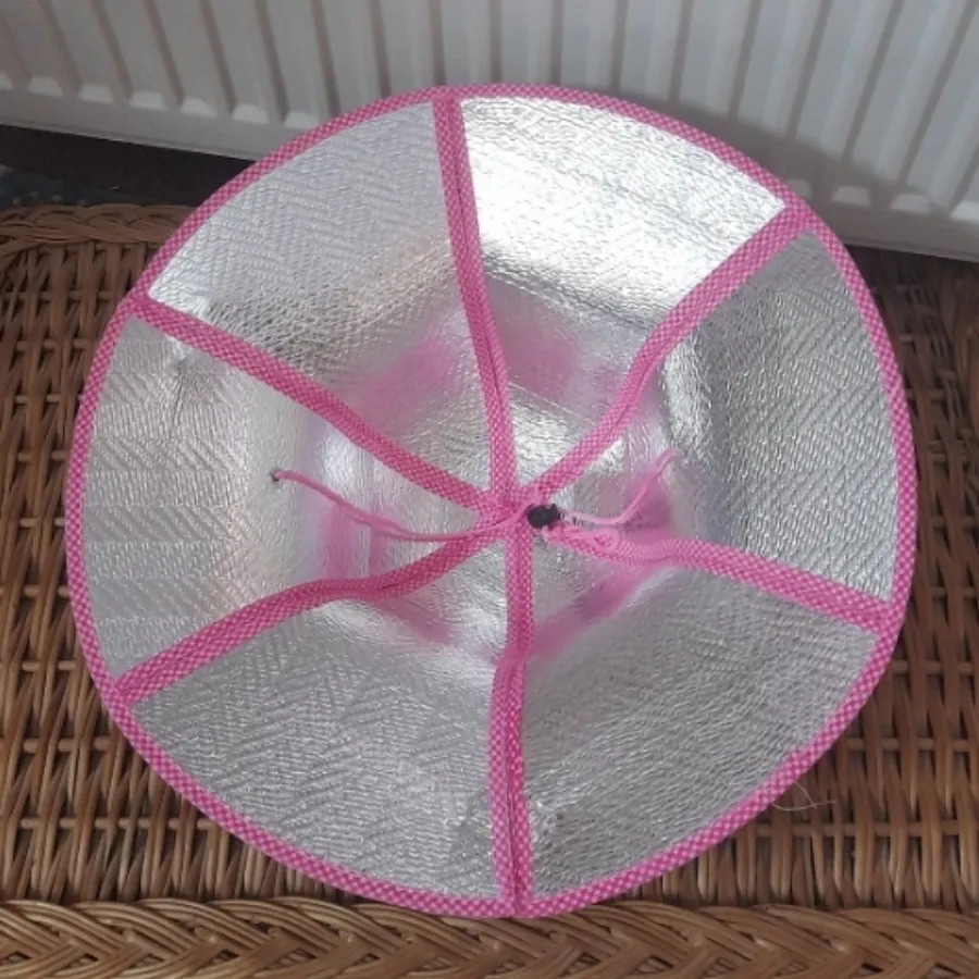 کلاه حصیری تاشو