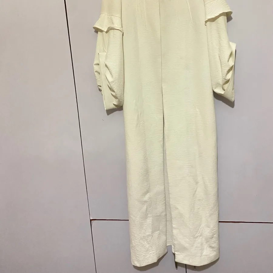 مانتو سفید بلند