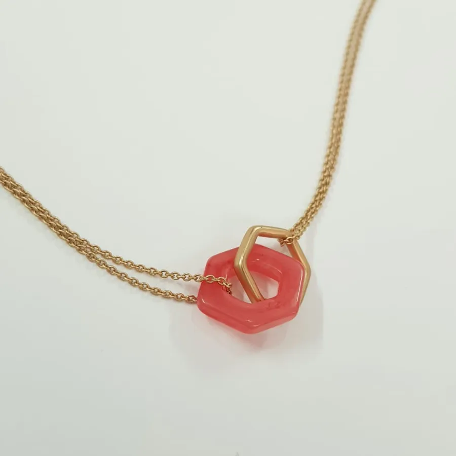 گردنبند طلایی آویزدار