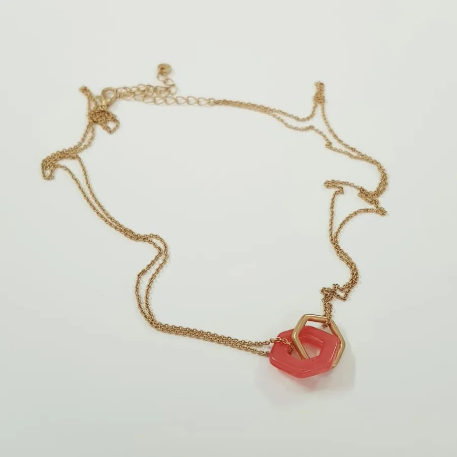 گردنبند طلایی آویزدار