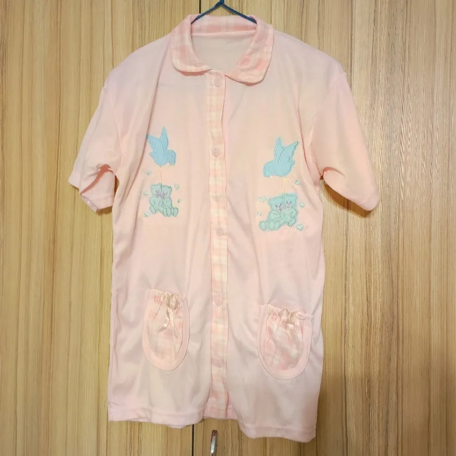 بلوز و شلوار خواب صورتی