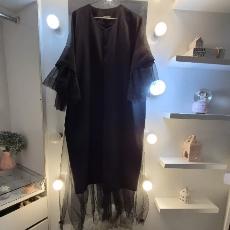 مانتو مشکی مجلسی