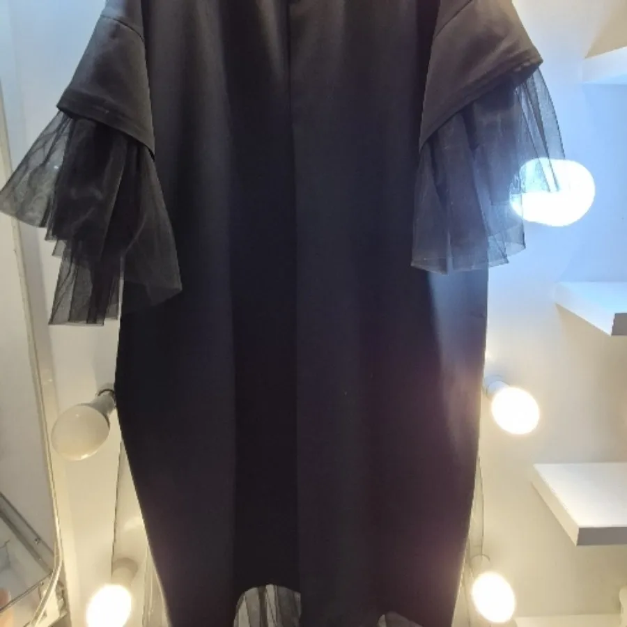 مانتو مشکی مجلسی