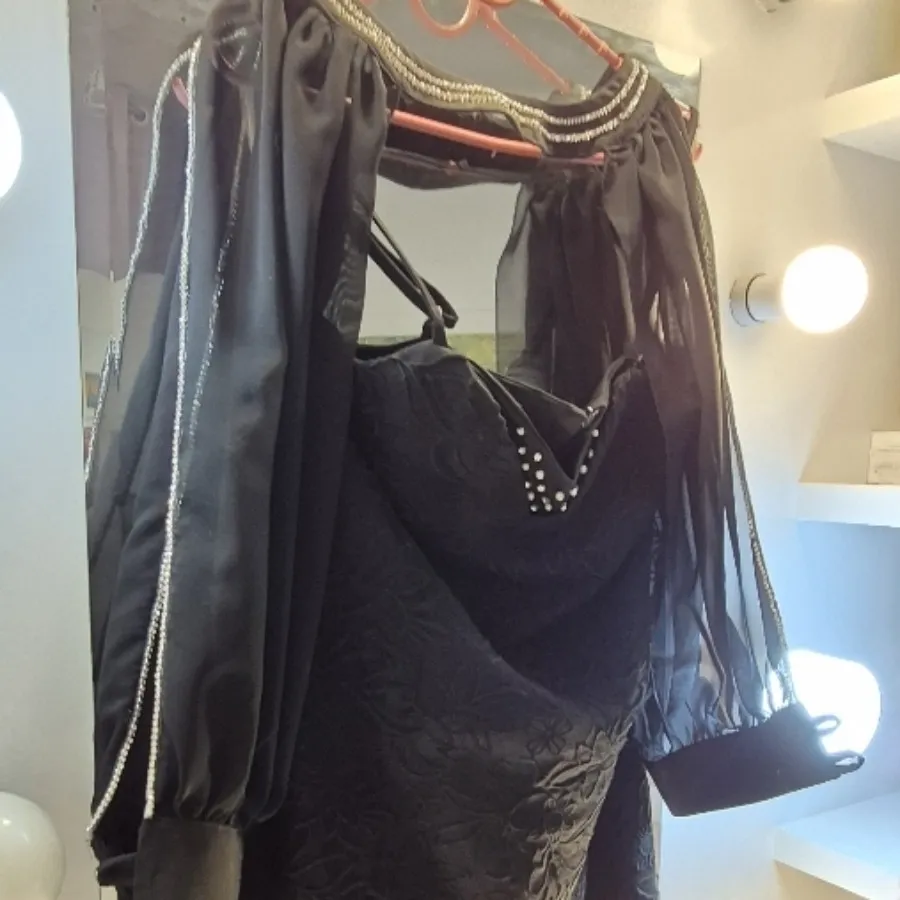 پیراهن شیک آستین یقه دار