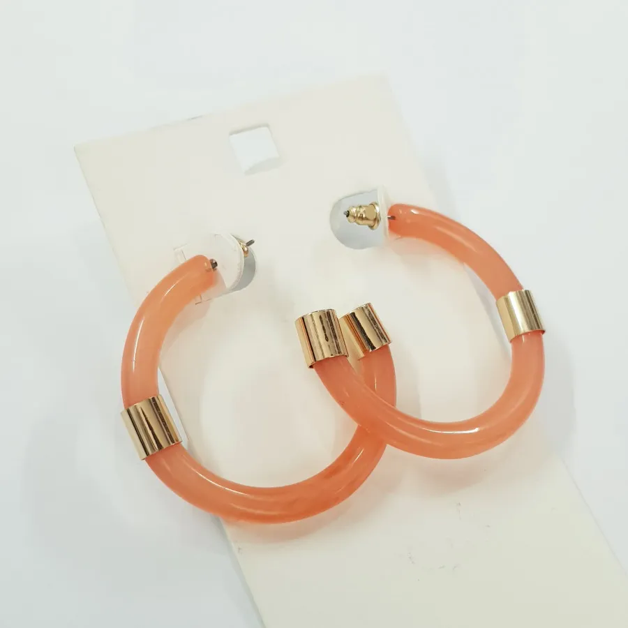 گوشواره حلقه ای پلکسی