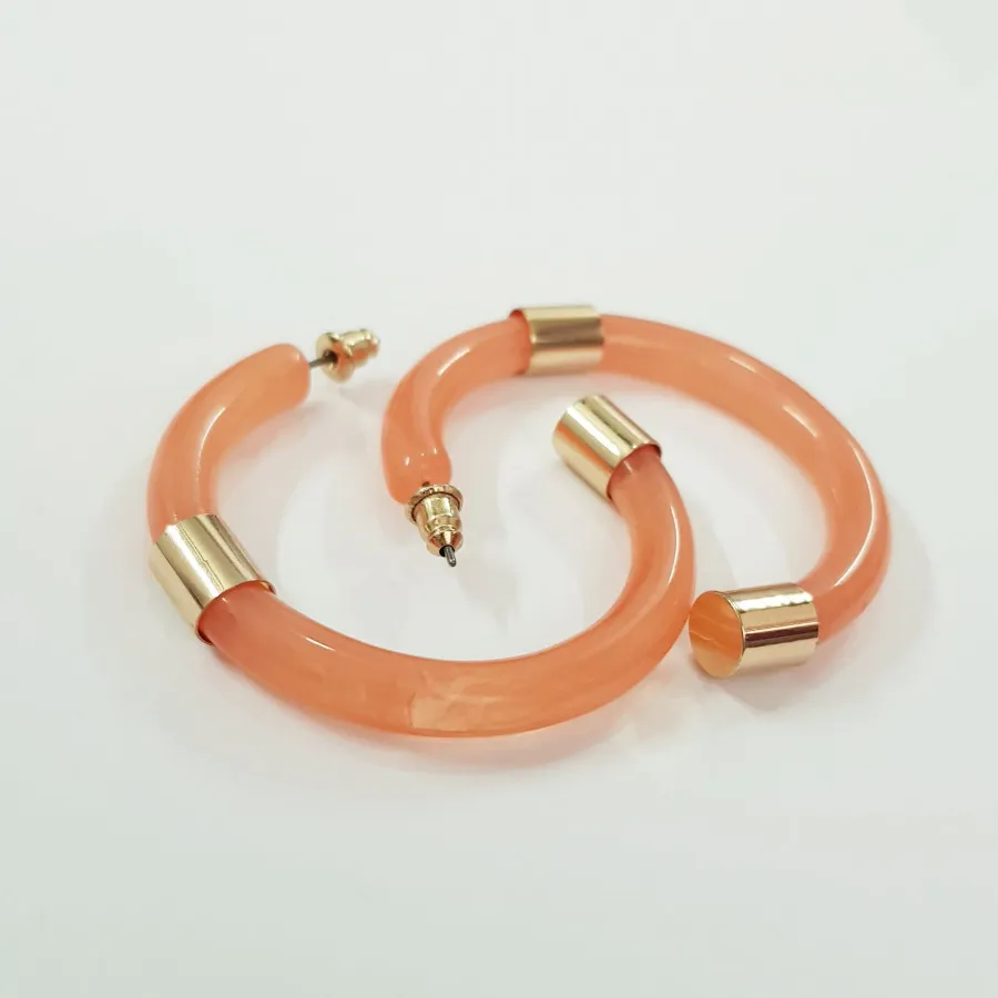 گوشواره حلقه ای پلکسی