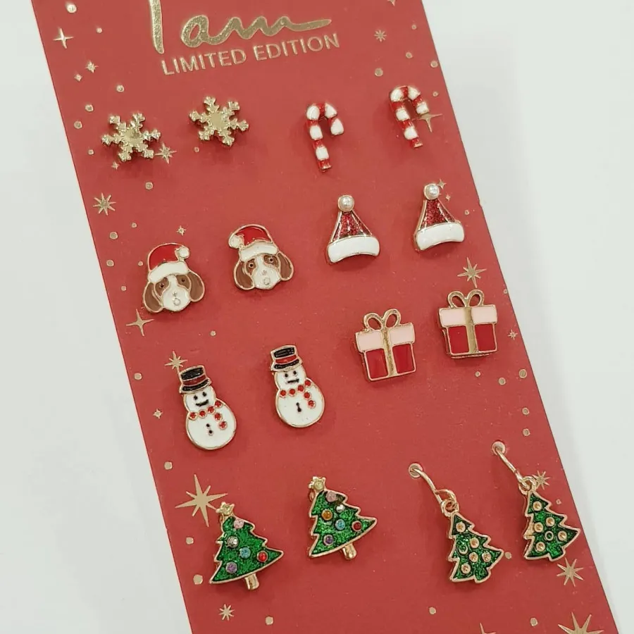 پک گوشواره میخی فانتزی