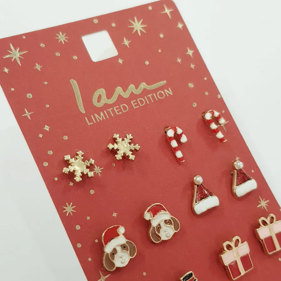 پک گوشواره میخی فانتزی