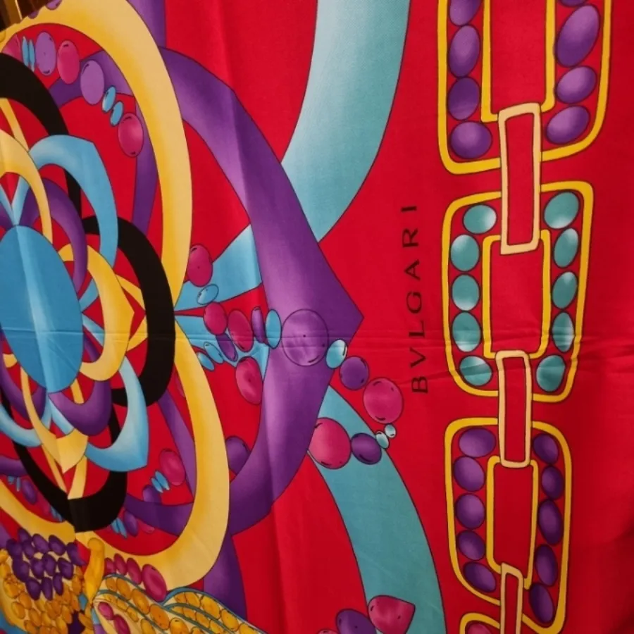 روسری ساتن ابریشم توییل