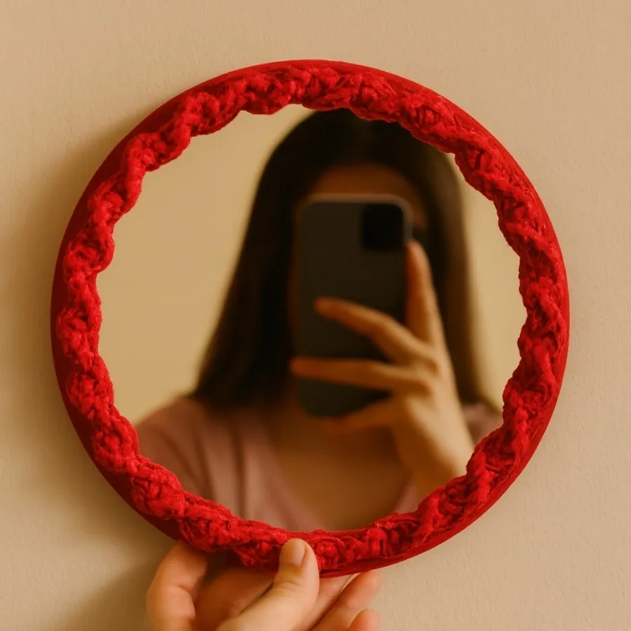 آینه مکرومه