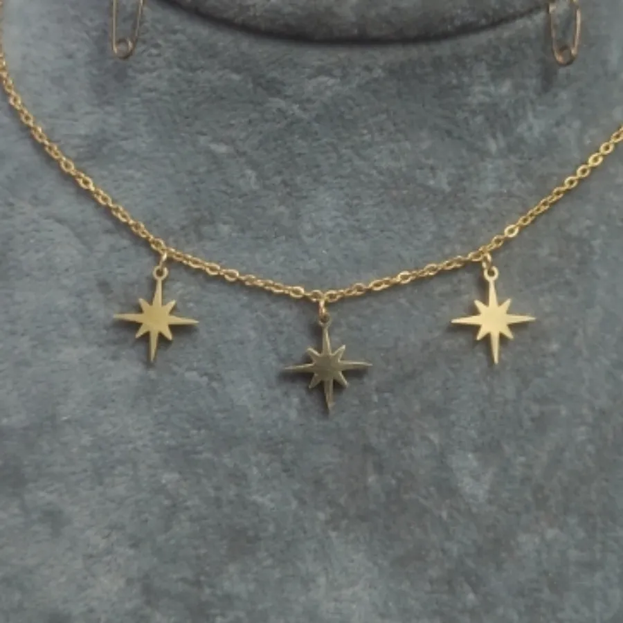 گردنبند استیل کپی طلا