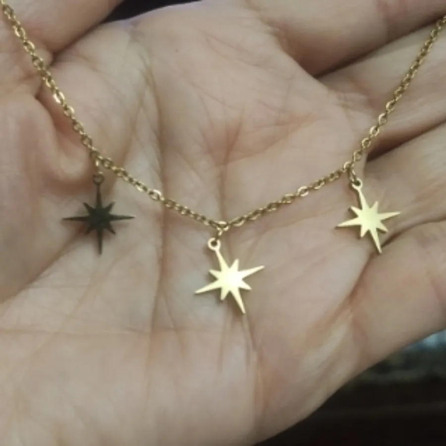 گردنبند استیل کپی طلا