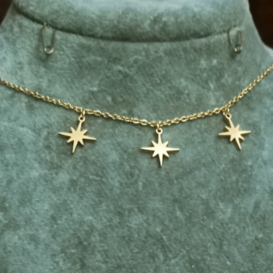 گردنبند استیل کپی طلا