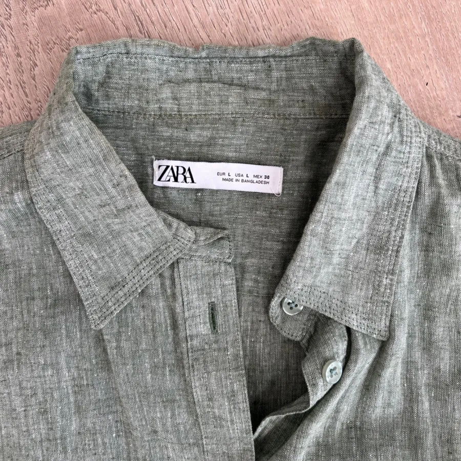 شومیز سبز زارا