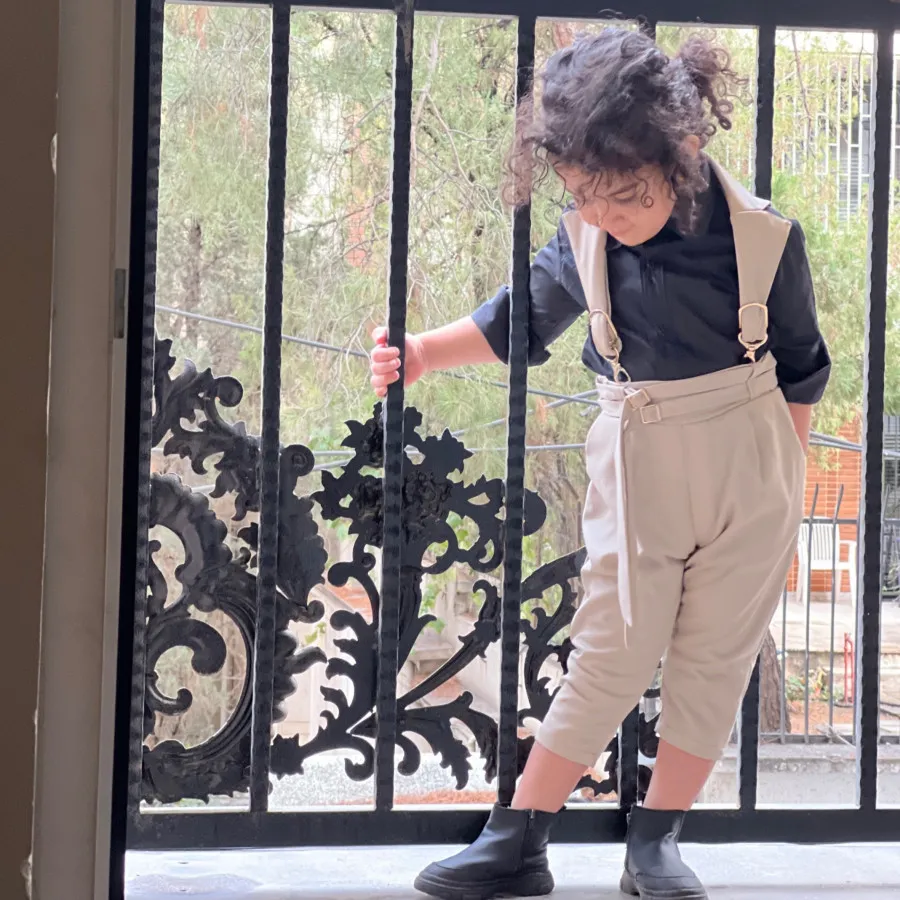 ست شلوار و پیراهن مزونی