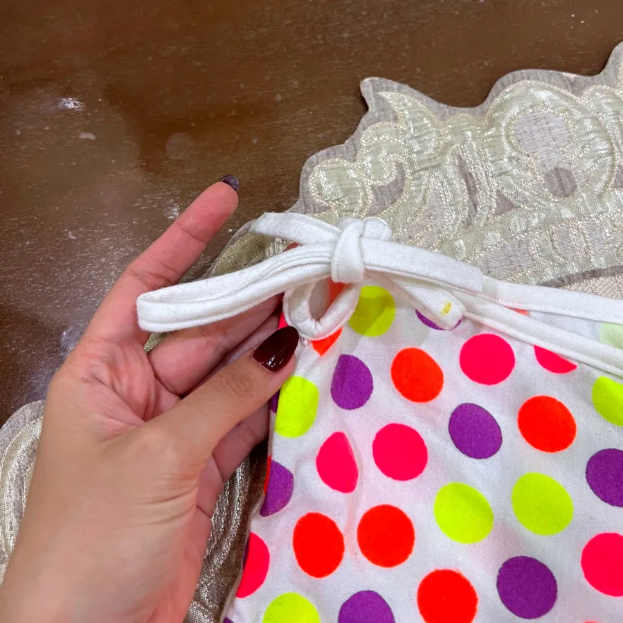 شلوارک خال خالی