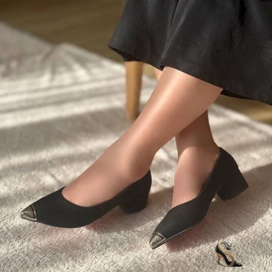 کفش مجلسی پاشنه کوتاه