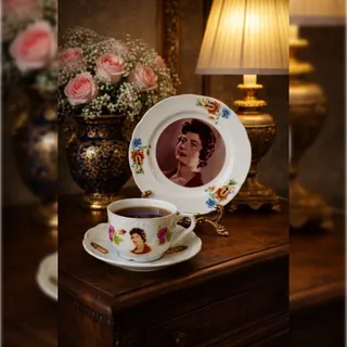 سِت نایاب قدیمی فنجان