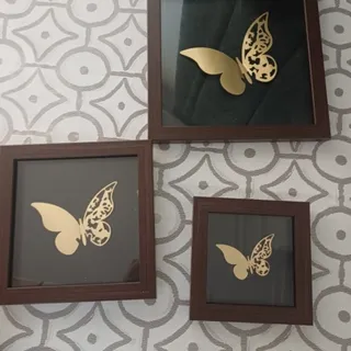 تابلو دیواری طرح پروانه