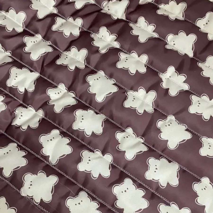 پارچه پافر پشم شیشه دار