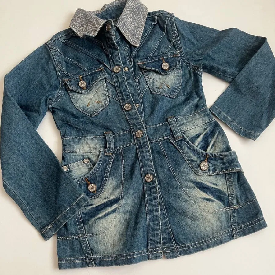 کت پیراهنی جین