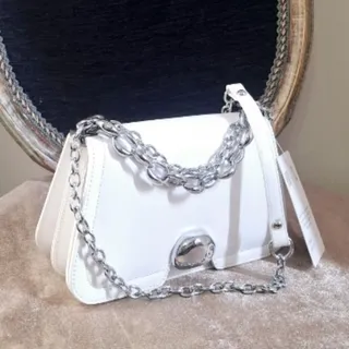 کیف سفید زنانه