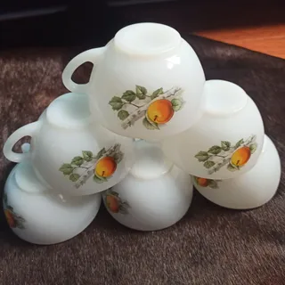 فنجان های گل میوه