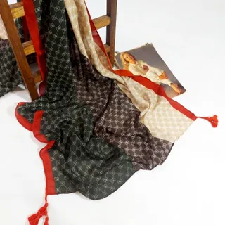 شال نخ پنبه گوچی