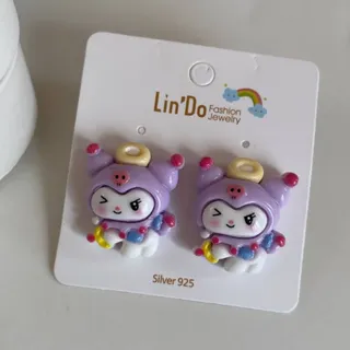 گوشواره بچگانه کرومی