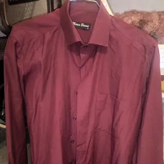 پیراهن زرشکی