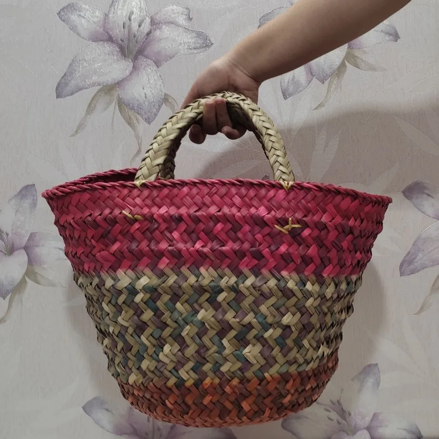 سبد پیکنیک حصیری (کَپو)