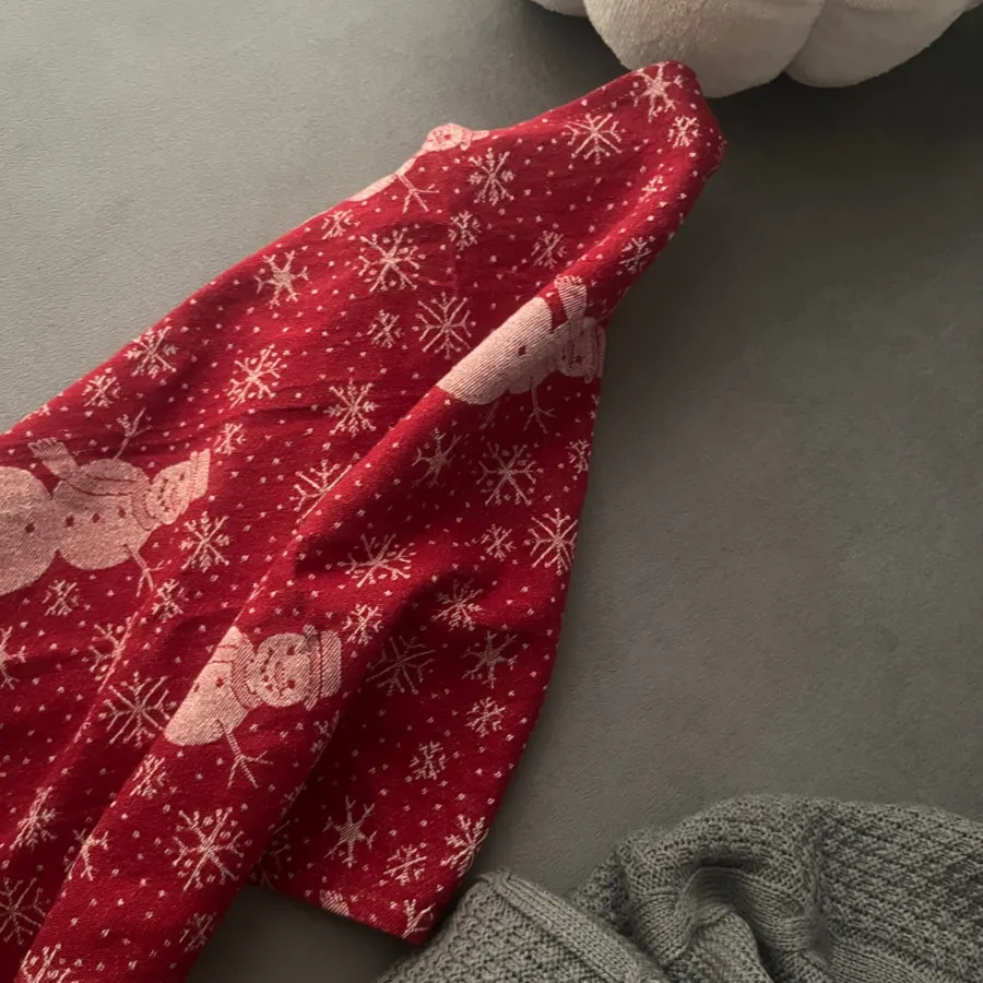 دستمال وینتیج آدم برفی