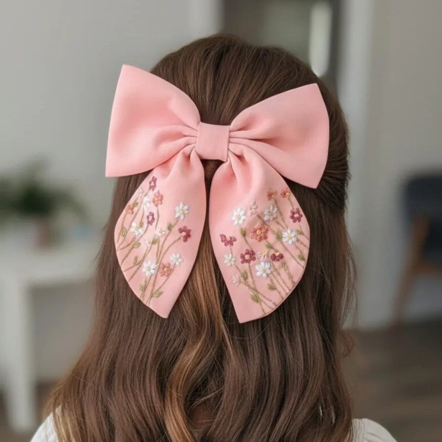 پاپیون مو گلدوزی