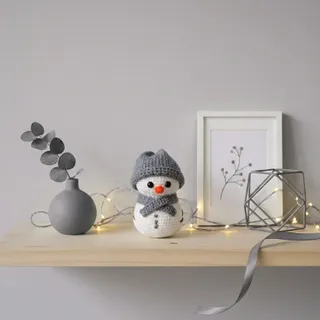 آویز آدم برفی