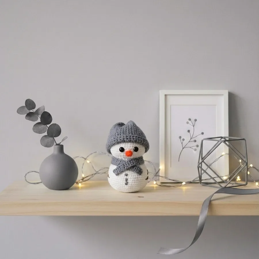 آویز آدم برفی