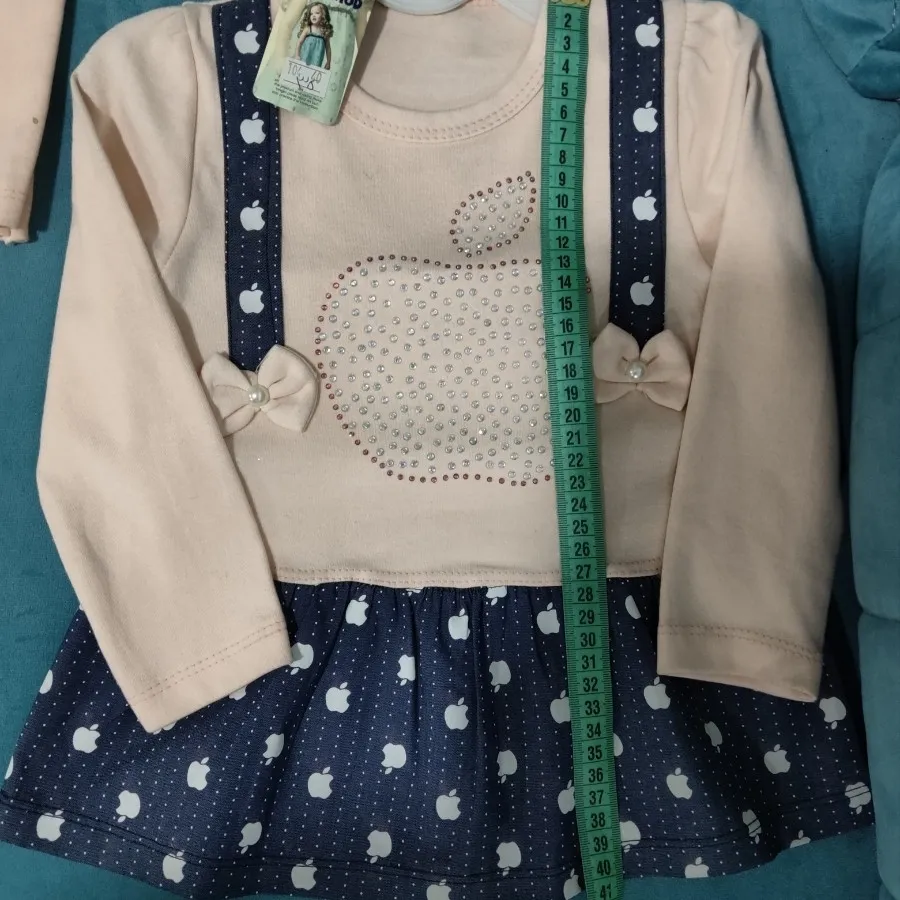 ست دو تکه بچگانه نخی