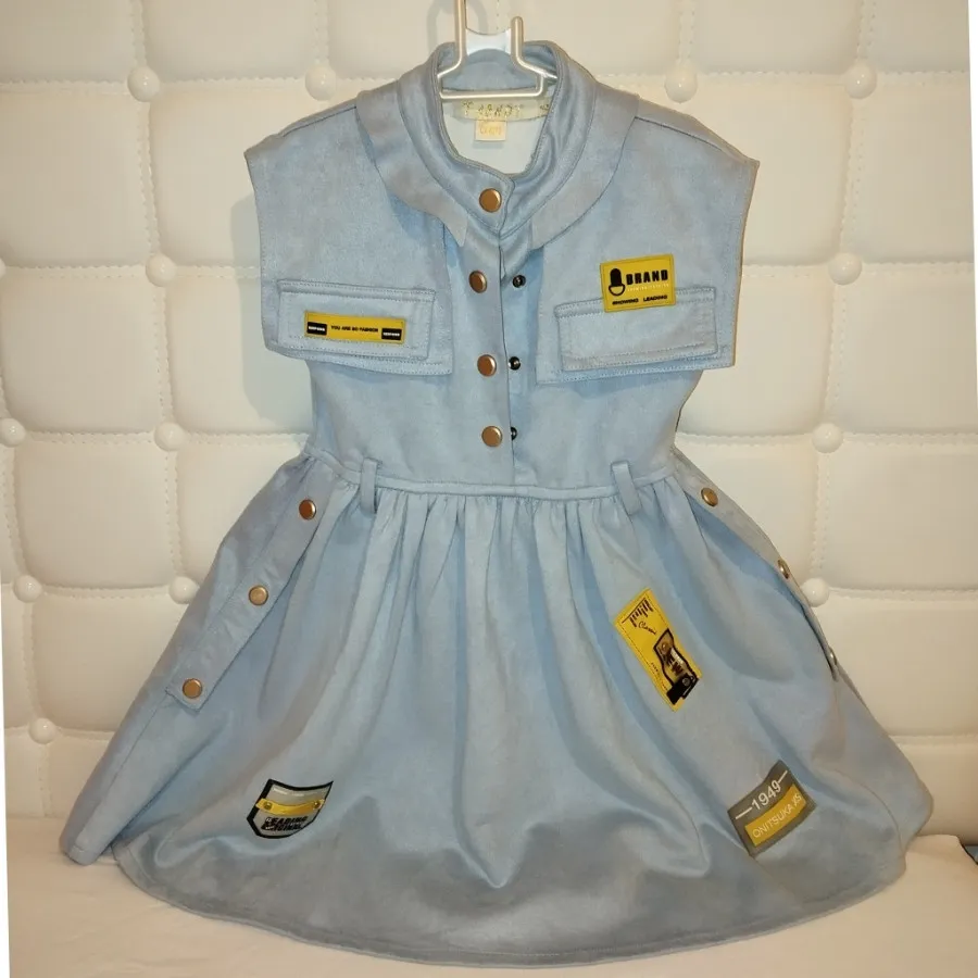 پیراهن جیر اسپرت بچگانه