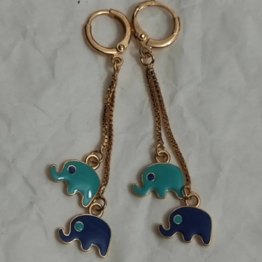 گوشواره آویز فیل