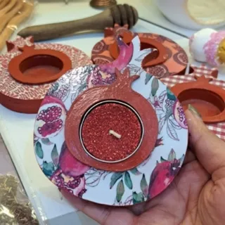 جاشمعی چوبی