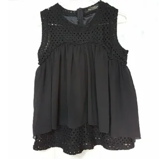 تاپ مشکی بچگانه فری