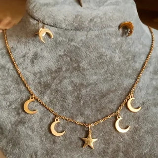 نیم ست ماه وستاره استیل