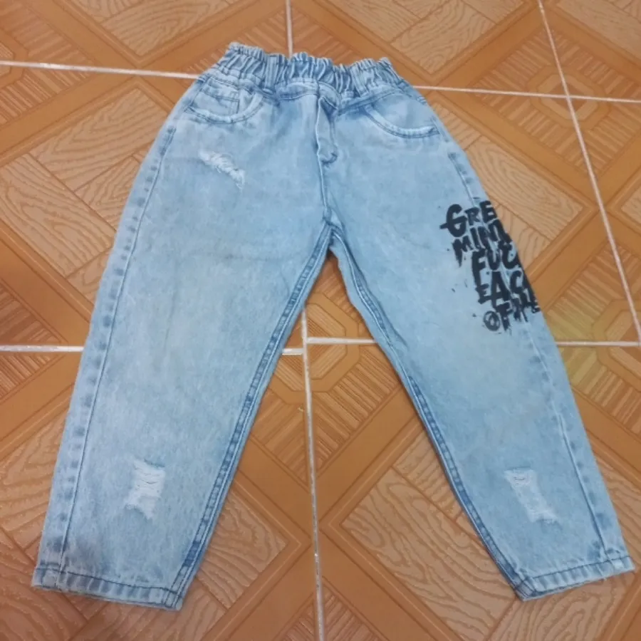 شلوار مام استایل پسرانه