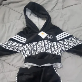 هودی شلوار مخمل داخل ببعی