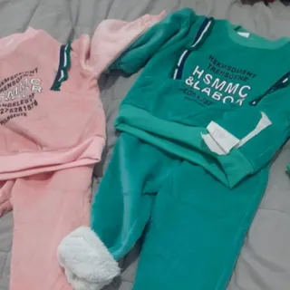 بلیز شلوار مخمل گرم وجنس