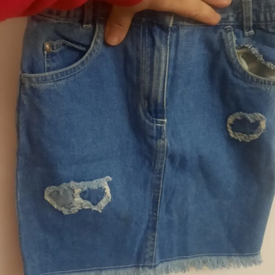 دامن جین بچگانه