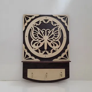 جاکلیدی دیواری چوبی